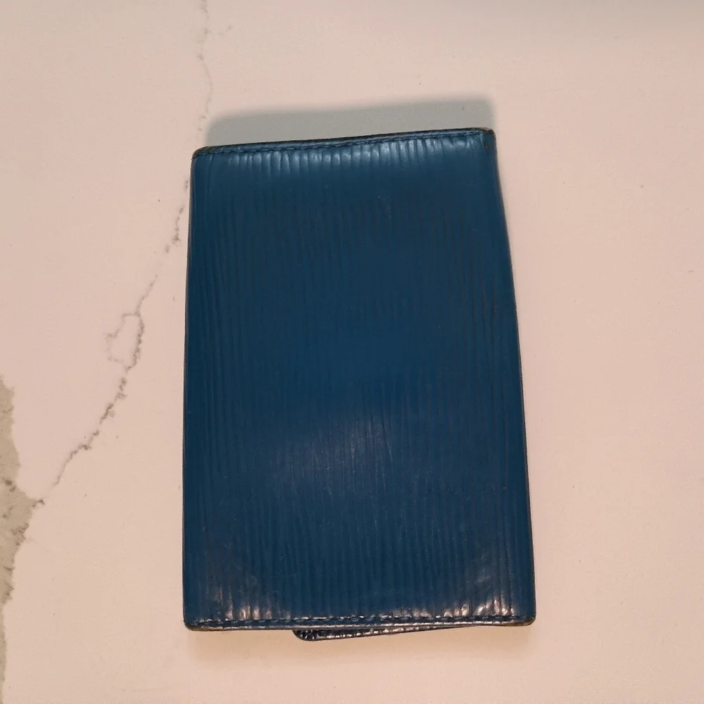 Louis Vuitton Blue Epi Leather Toledo Multicles 6 Key Holder